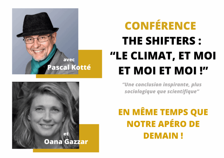 Double événement : conférence The Shifters & apéro de demain